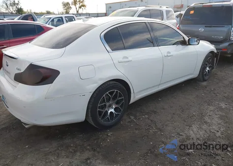 2013 Infiniti G37X from USA, damaged, VIN JN1CV6AR1DM763998